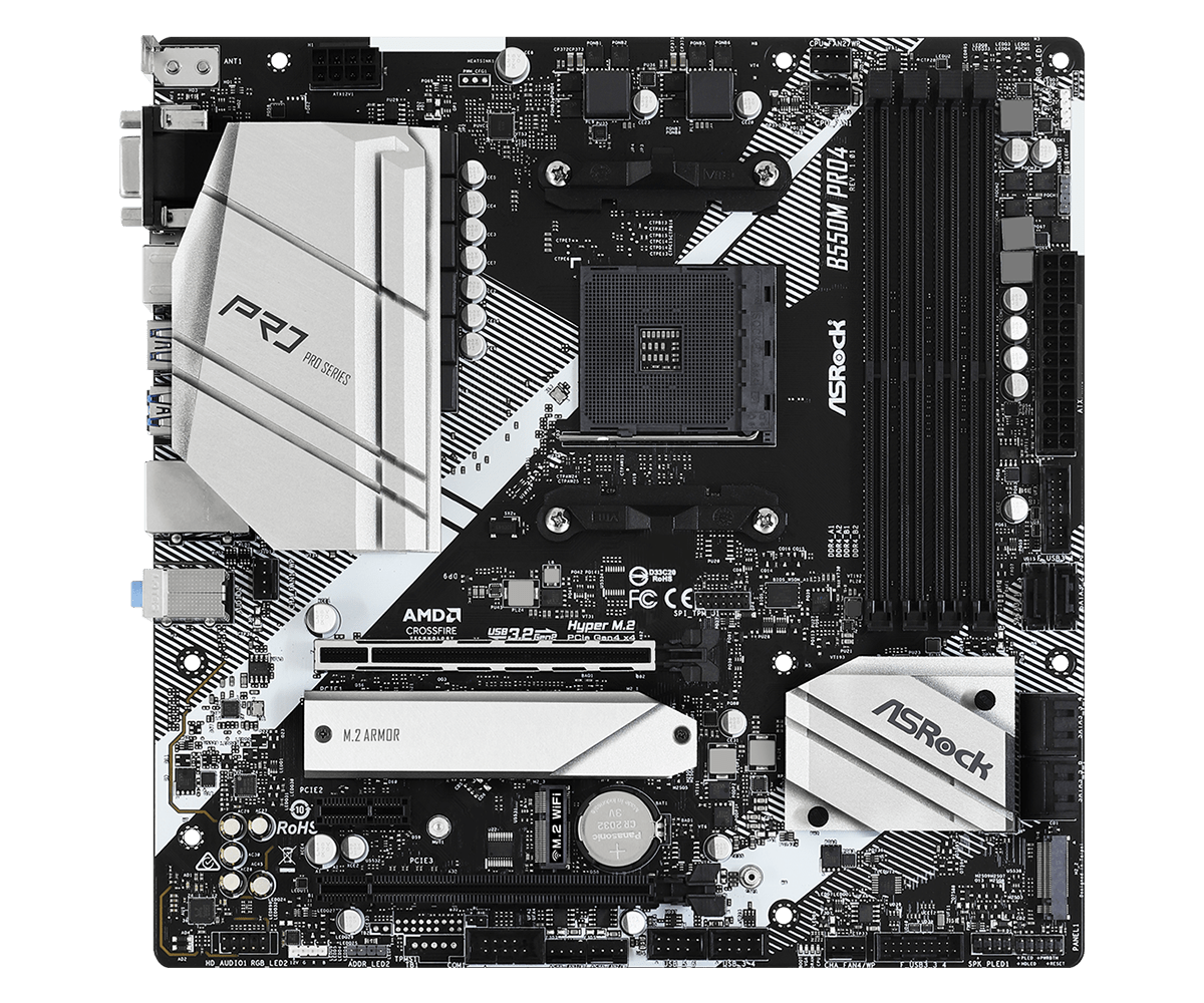 Asrock b550m pro4 разгон памяти